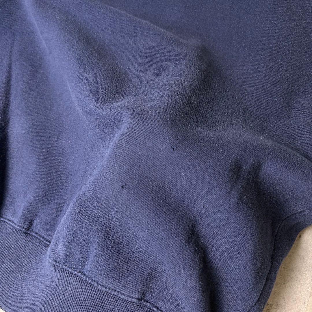 90s 韓国製 OLD GAP オールドギャップ ブランク 無地 スウェット 紺