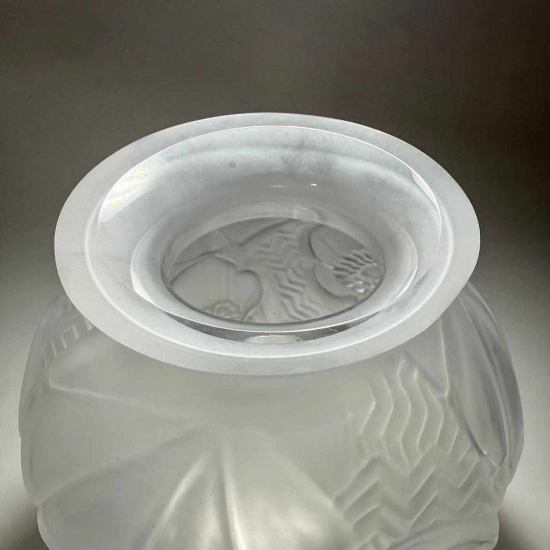 ◆CRISTAL de SERVES FRANCE クリスタル花瓶 フランス製◆