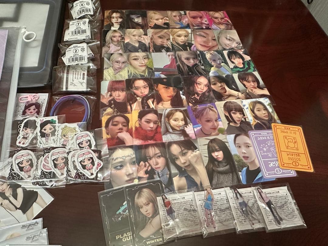 aespa グッズ トレカ 引退 まとめ売り