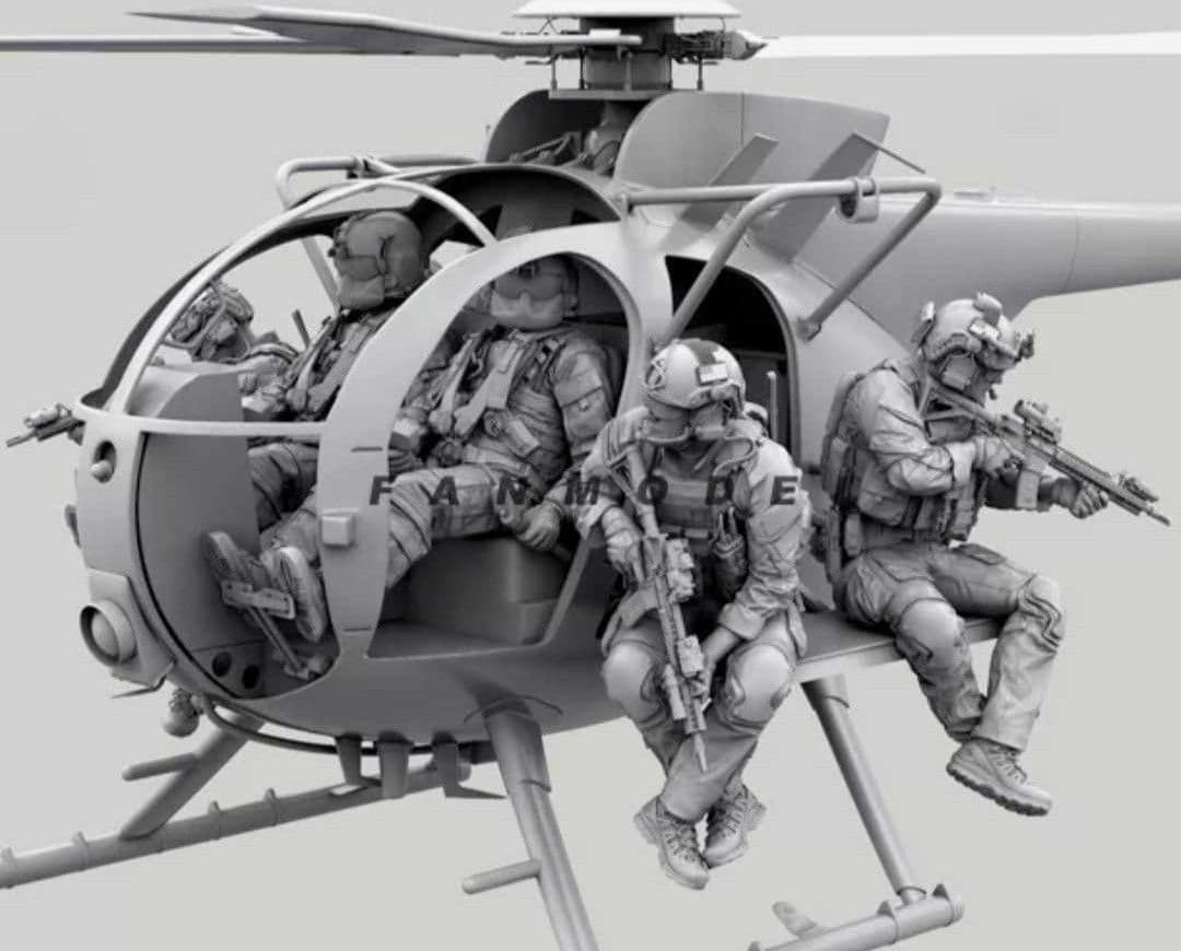 KTTYYHAWK 1/35 AH-6J/MH-6Jリトルバード ヘリコプター