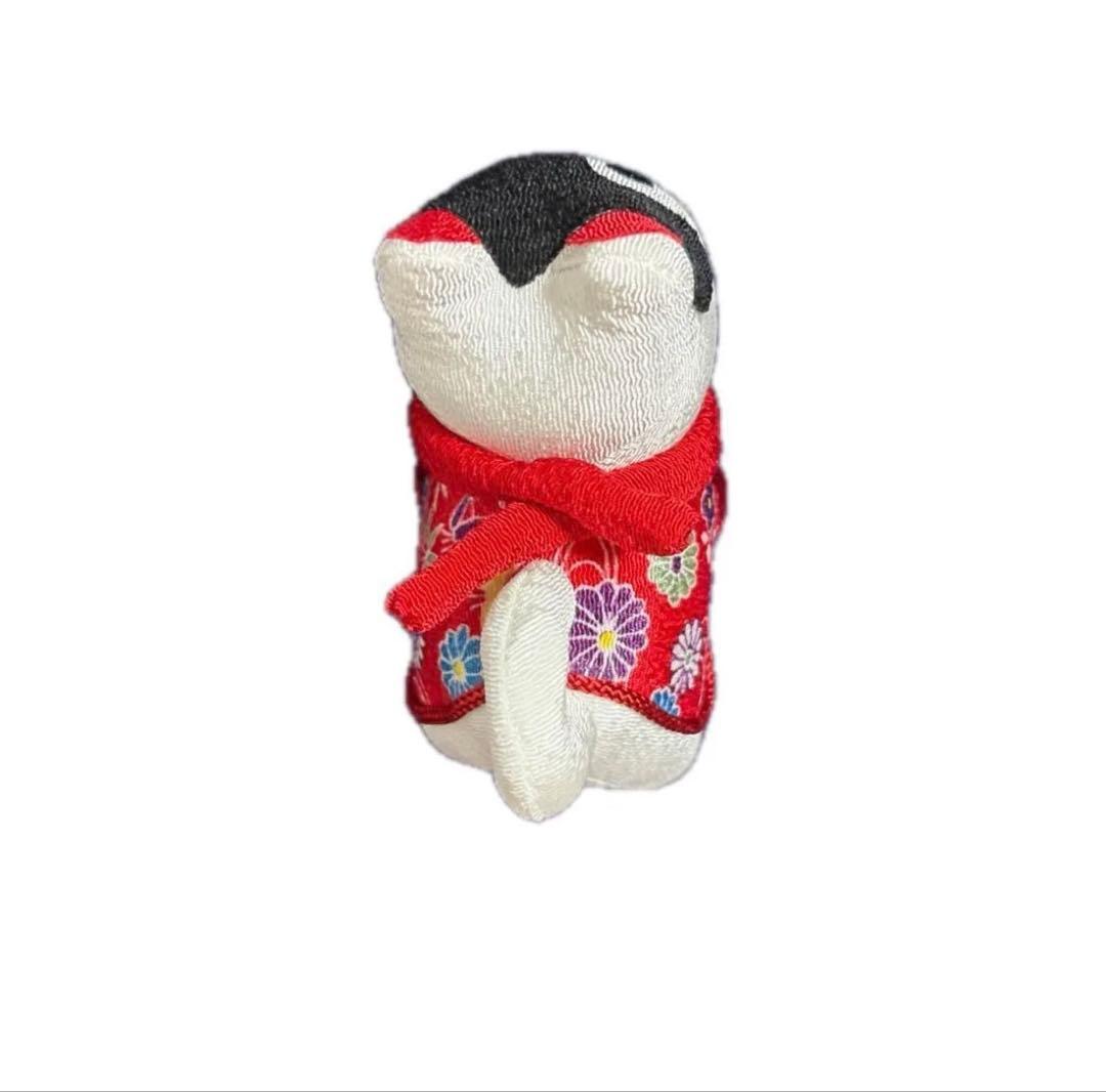 格安【美品】新品未使用品　お宮参り小物6点セット　女の子　ちりめん　N O.18