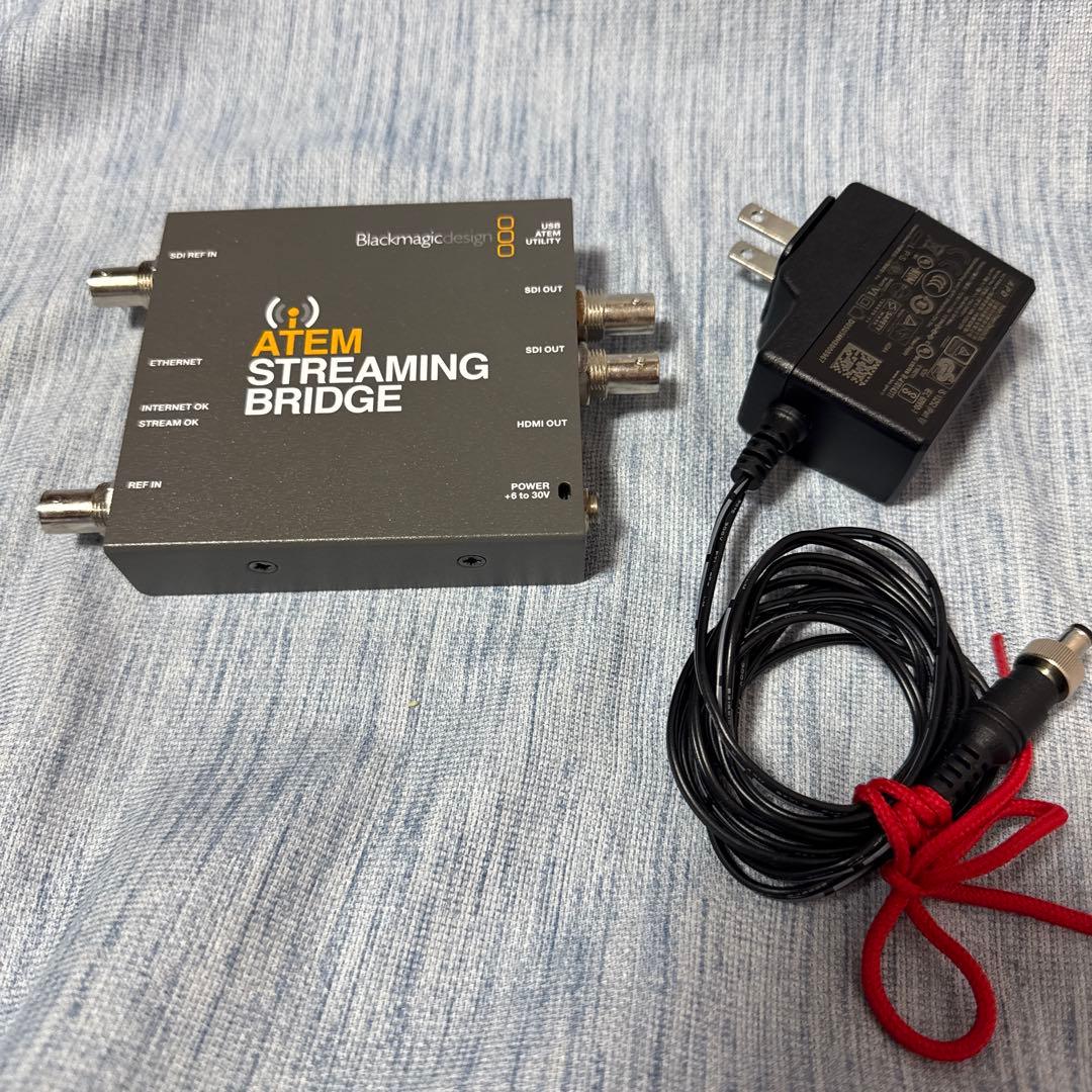 配信機器・PA機器・レコーディング機器 Blackmagic Design ATEM Streaming Bridge