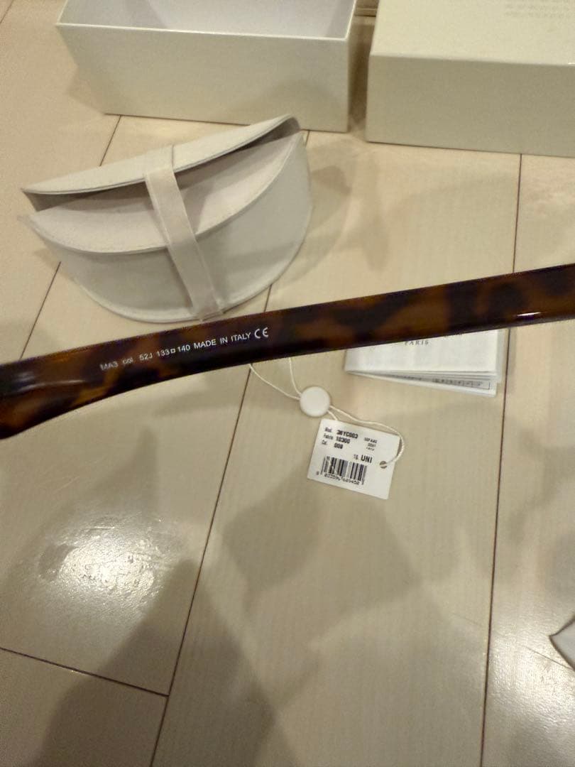 本人期　09ss マルジェラ　インコグニート　サングラス　8 ルックブック