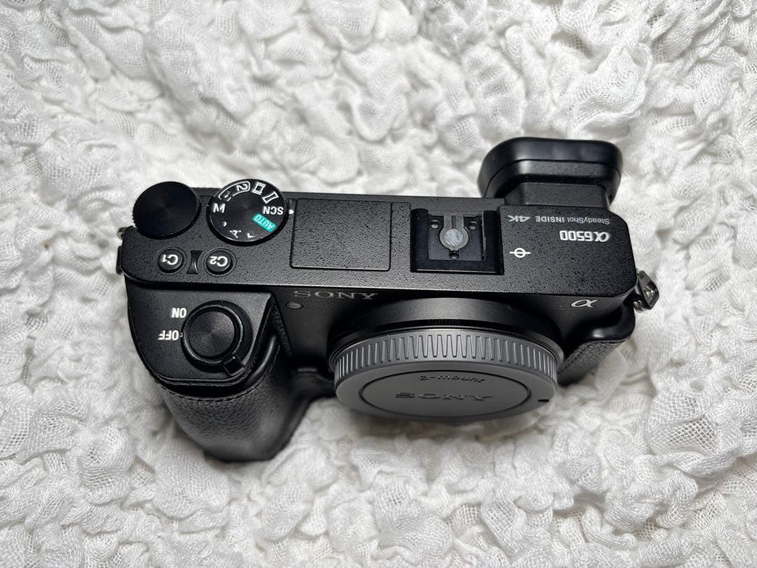 値引き SONY α6500 本体 ボディキャップ 純正レザーケース グリップ