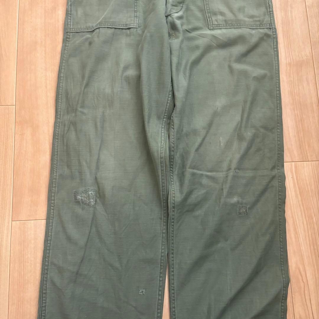 60s us army ミリタリー og107 コットンサテン ベイカーパンツ