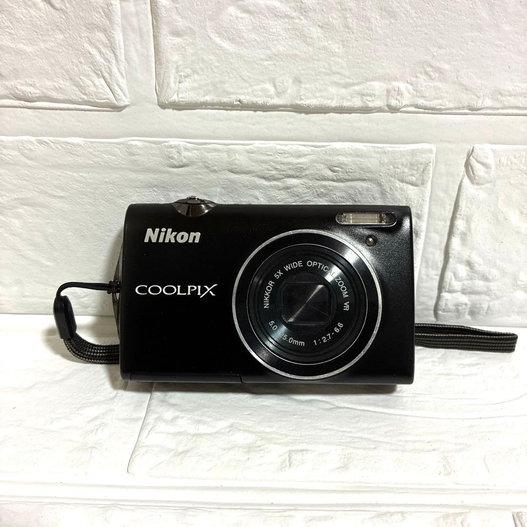 【✨平成レトロ✨】Nikon COOLPIX S5100 コンデジ ブラック