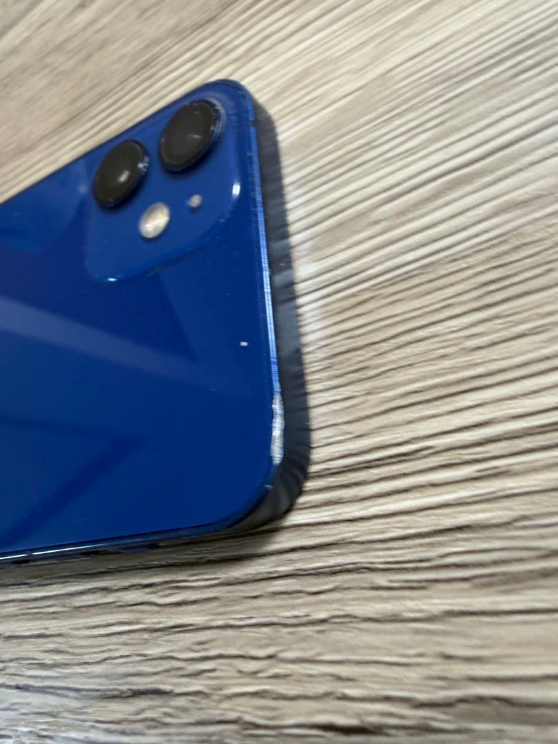 【中古】Apple iPhone 12 mini 青 6.1インチ