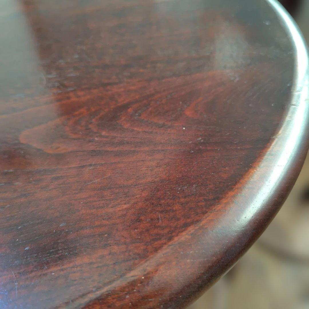 木製ハイチェア2脚セット カウンターチェア 丸椅子 スツール