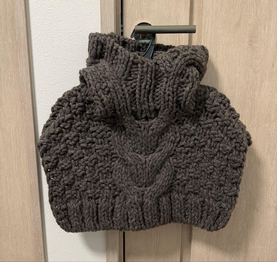小物 TODAYFUL Hand Knit Balaclava