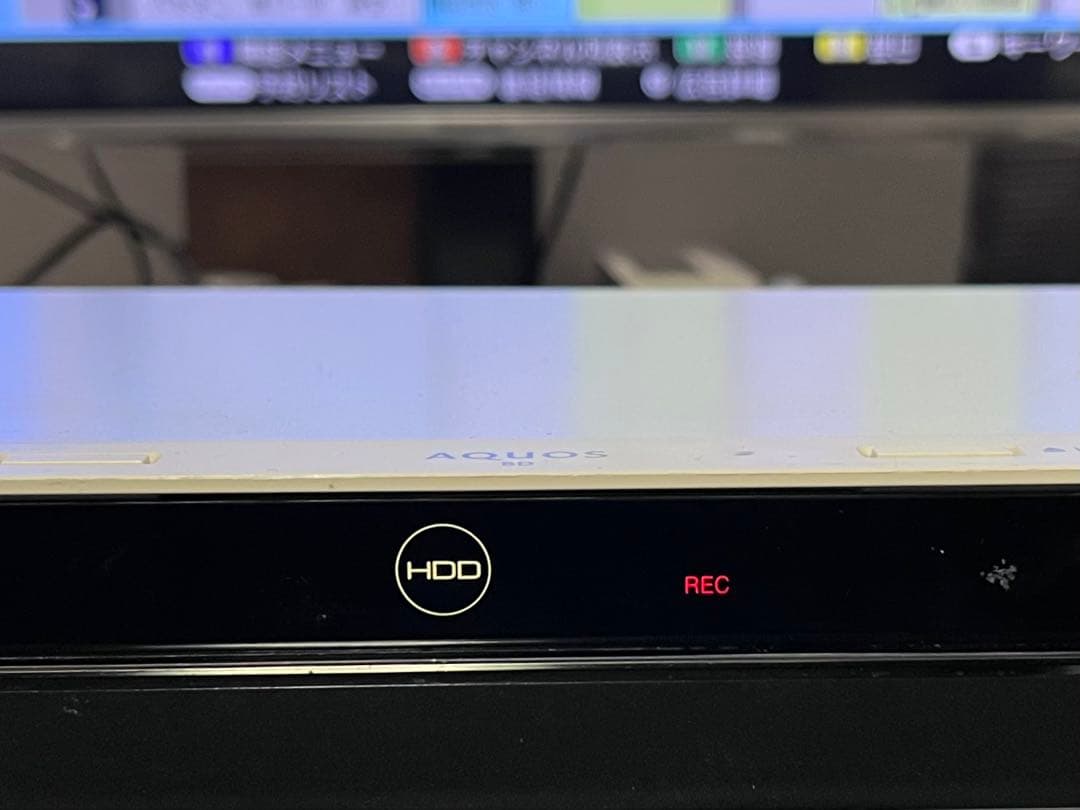 リモコン付　1TB 2番組録画　シャープブルーレイレコーダー　BD-WW1100