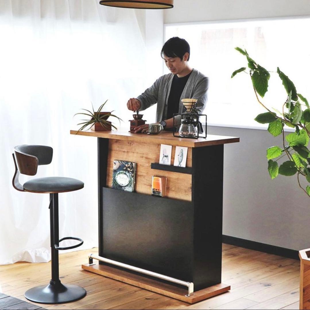 バーカウンターテーブル　チェア　3点セット