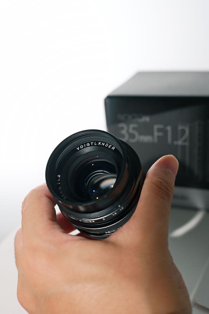 Voigtländer nokton 35mm F1.2 レンズ xマウント