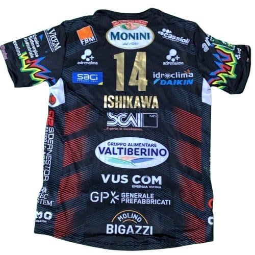 石川祐希　ペルージャ　ユニフォーム　24-25　黒　Sサイズ