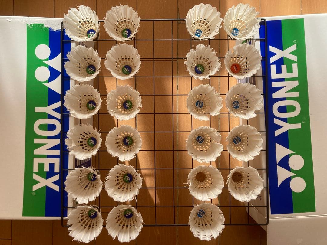 【専用】エアロセンサ500など　リペア済み基礎打ち・ノック用シャトル126個