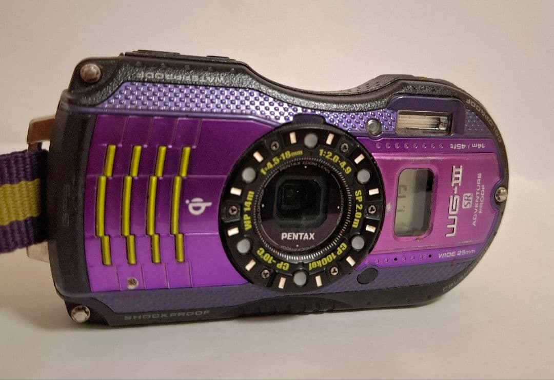 [準美品]ペンタックス PENTAX OPTIO WG-3 GPSデジタルカメラ