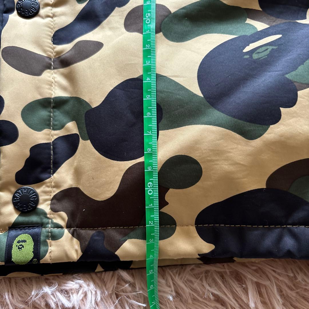 A Bathing Ape カモフラージュ ダウンベスト Mサイズ