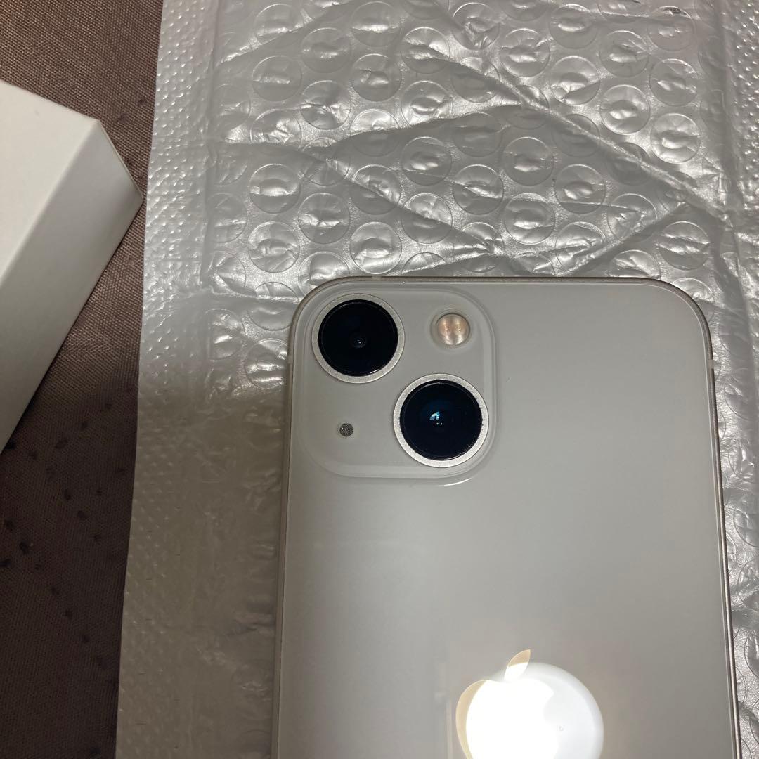 iPhone 13 mini128GBホワイト本体バッテリー100%美品