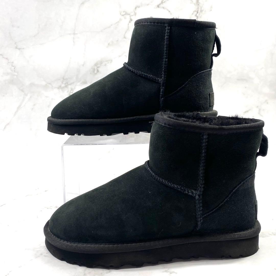 UGG Classic Mini II ムートンブーツ ブラック 23