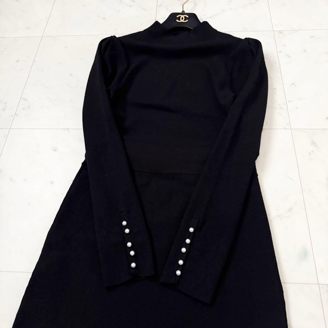 近年モデル❤️ピンキーアンドダイアン　カットアウトマーメイドニットワンピース　M