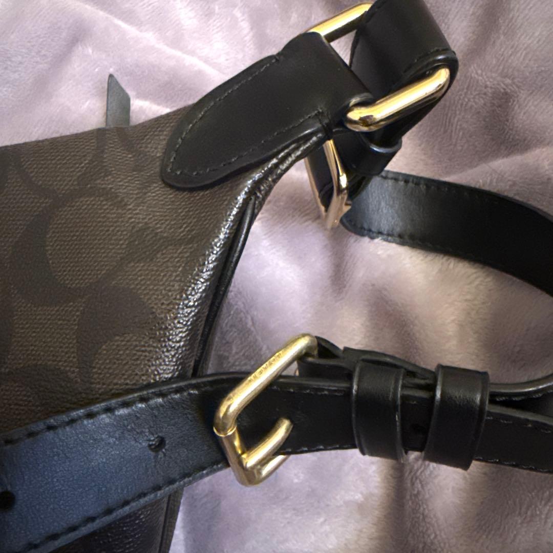 COACH ウエストバッグ 茶色