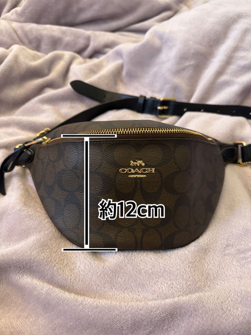 COACH ウエストバッグ 茶色
