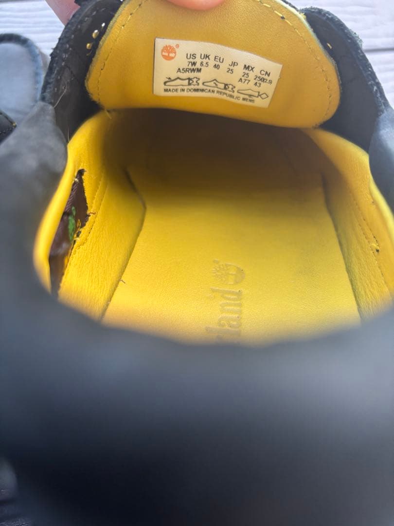 Timberland 3 EYE CLASSIC ブラック25センチ