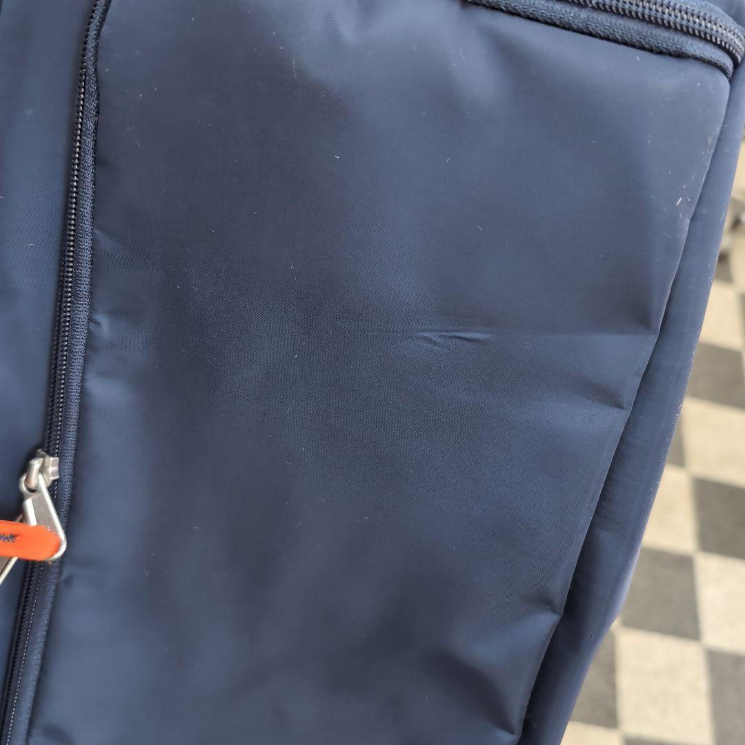 美品　シナコバ　ゴルフバッグ　大容量　未使用　2way　マリン