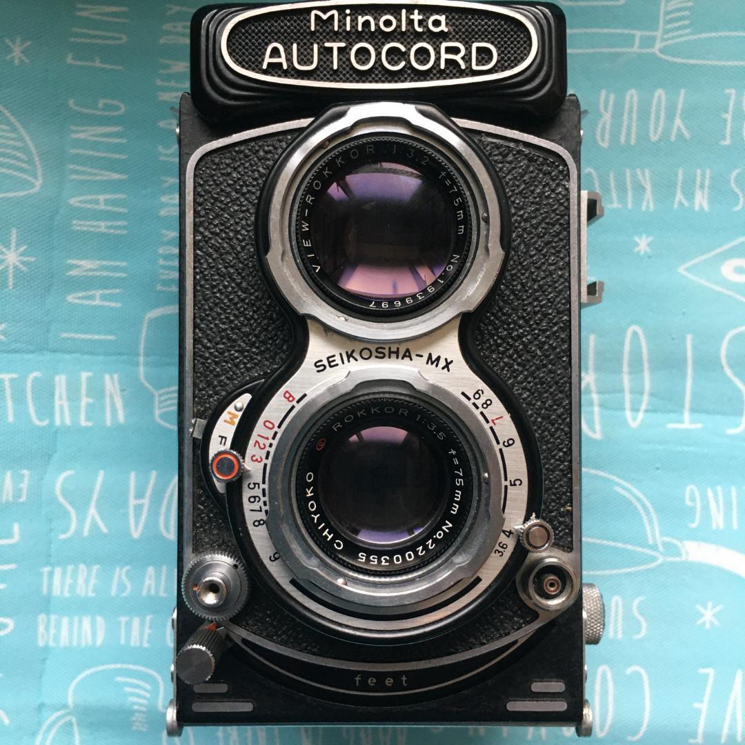 ミノルタオートコード Minolta AUTOCORD 二眼レフ 前期輸出モデル