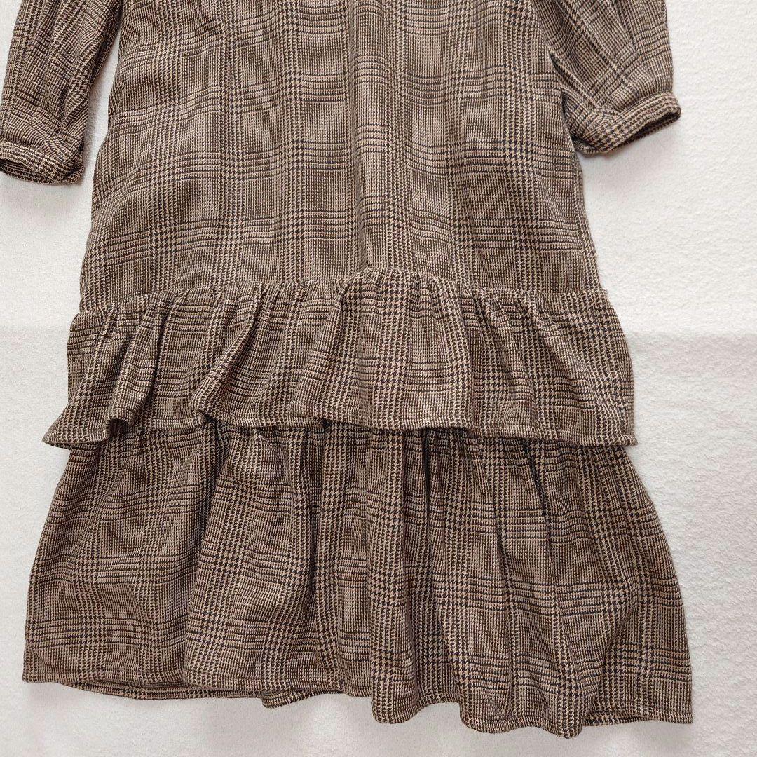 45R インディゴネルのティアードフリルドレス 45rpm