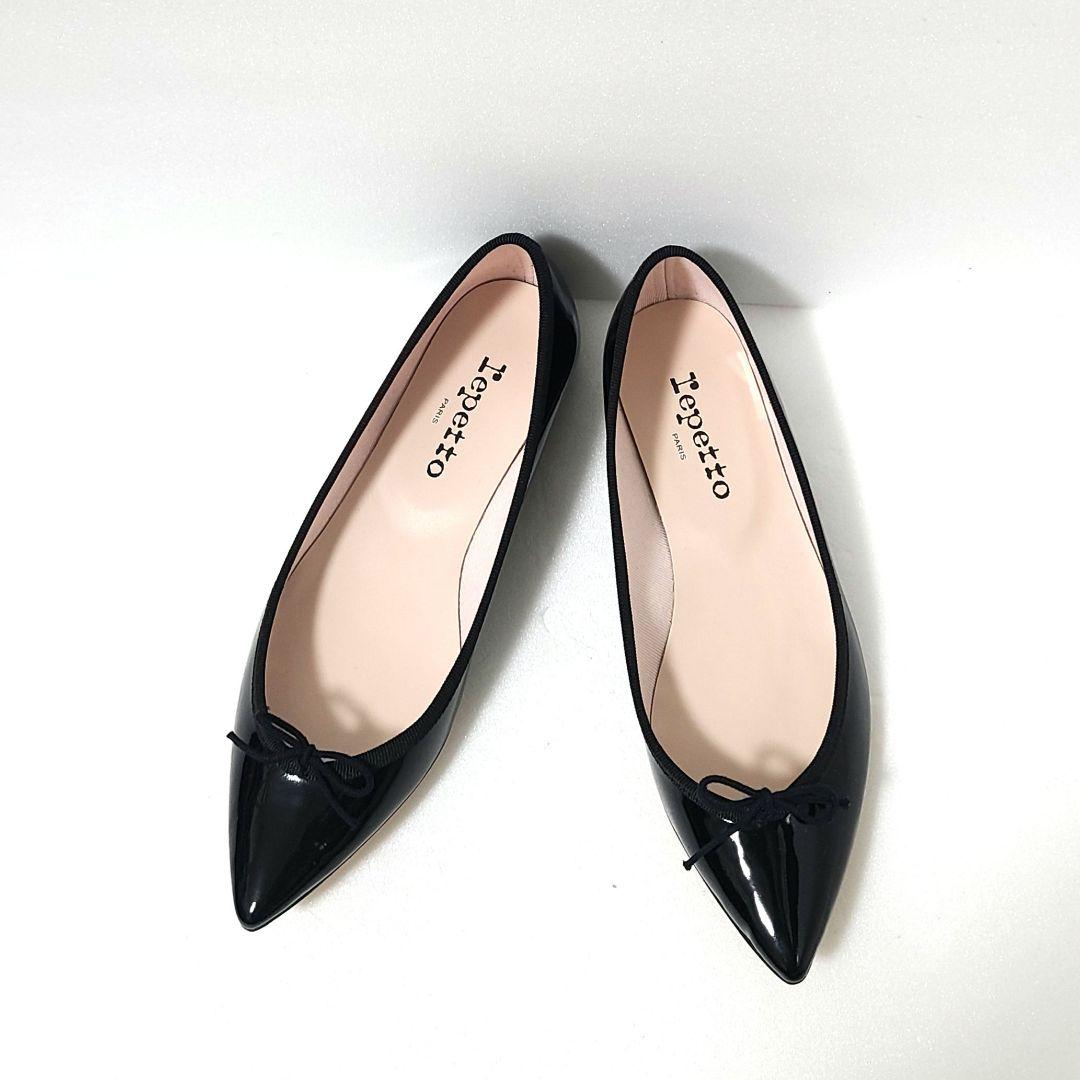 【極美品】レペット ブリジット パテントレザー バレエシューズ