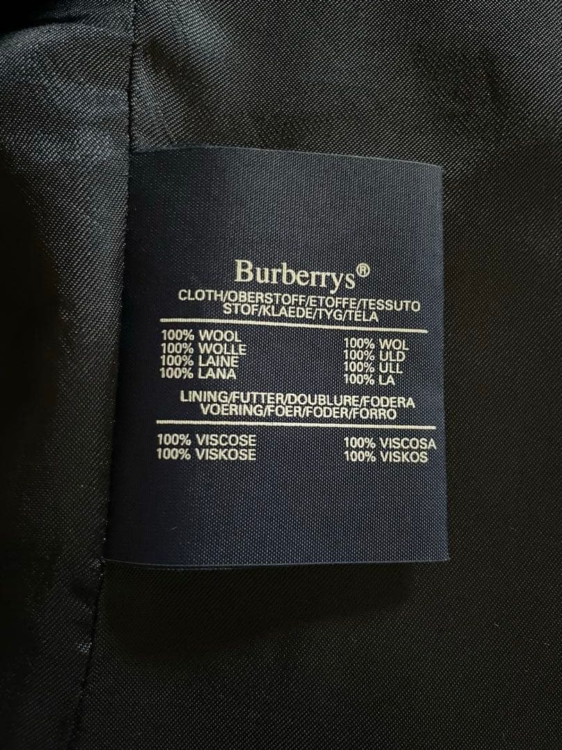 入手困難　Burberrys' 紺ブレ　バーバリー　ジャケット　ブレザー