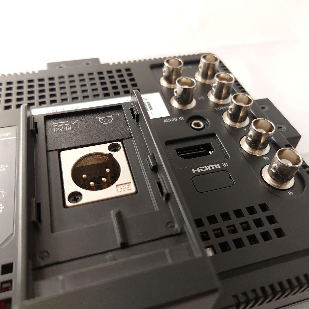 【美品】SONY カメラ用ポータブルモニタ LPM-770BP / 本体のみ②