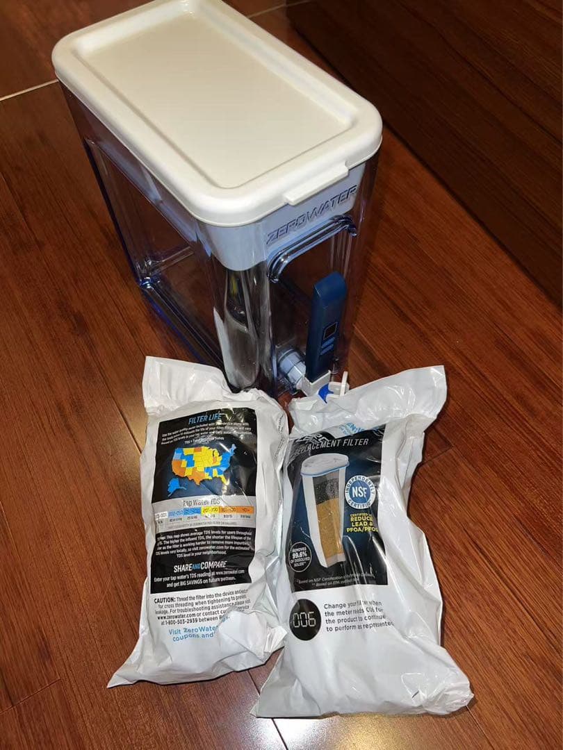 ZeroWater ZR-006 ポット型浄水器 22カップ　交換フィルター