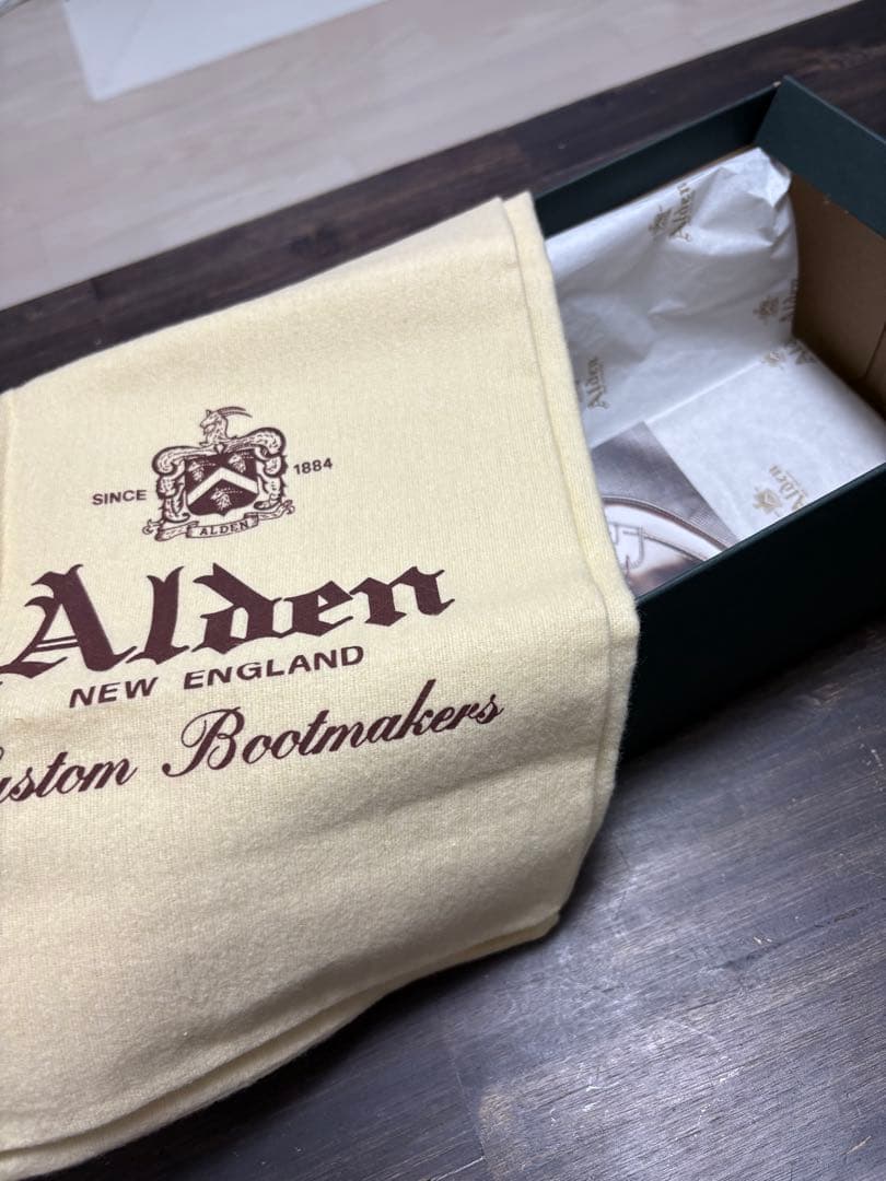 値下げ！極美品Aldenオールデン975コードバン BEAMSplus71/2