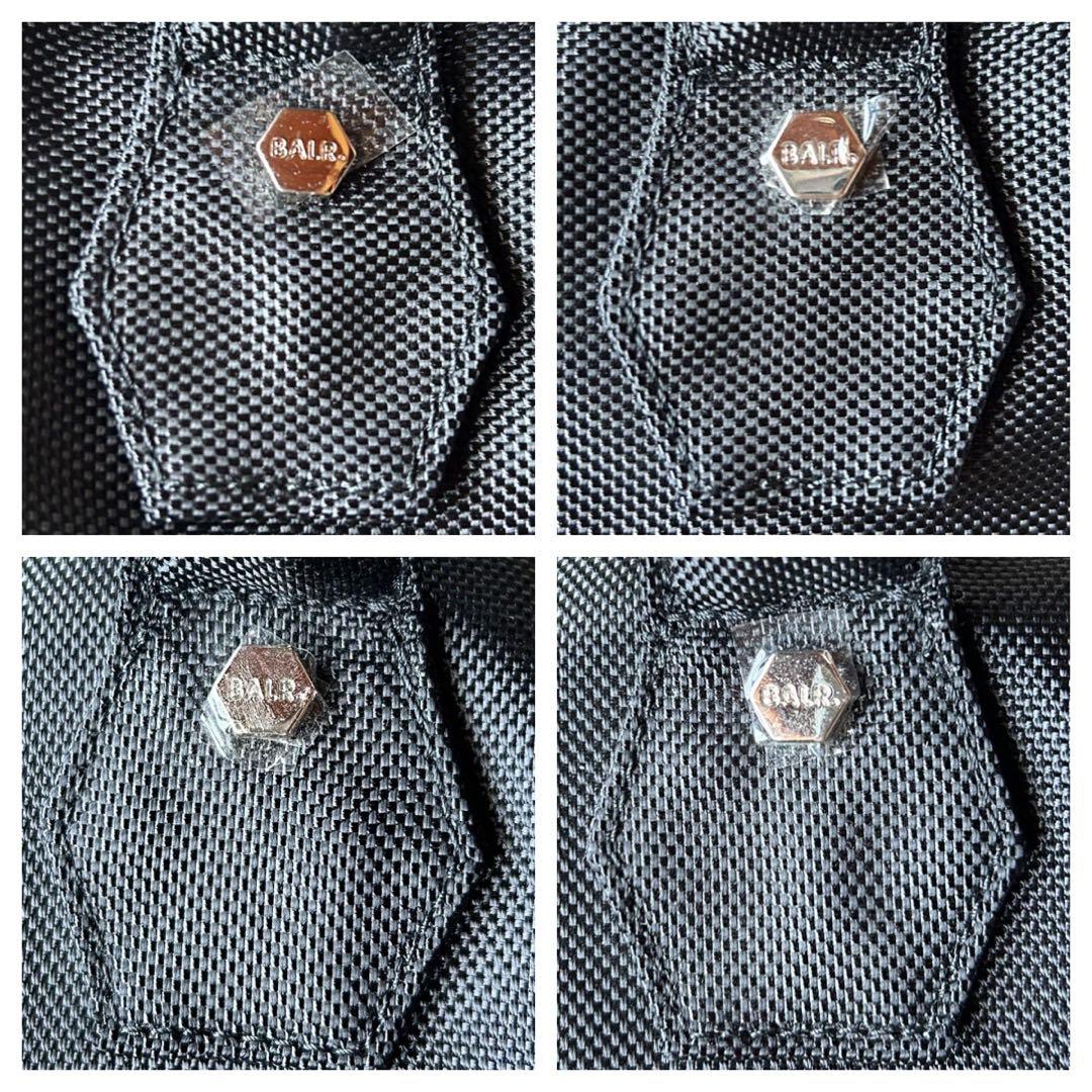 新品　BALR. 2way ナイロン ロゴボストンバッグブラック　大容量