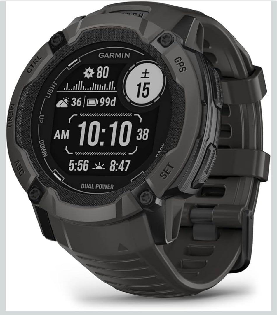 GARMIN INSTINCT 2X DUAL POWER ブラック