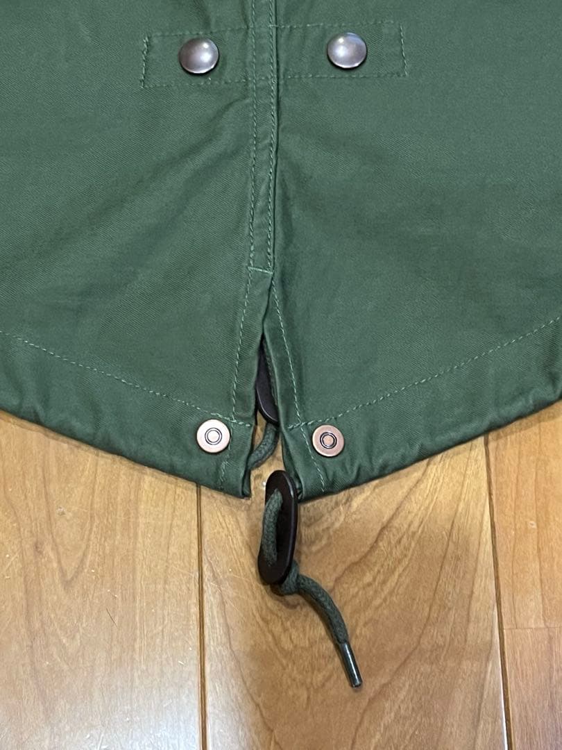 FRED PERRY フレッドペリーライナー付き モッズコート フード ファーM