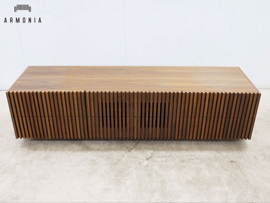 【美品】アルモニア lussy ウォールナット テレビボードテレビ台 TVボード