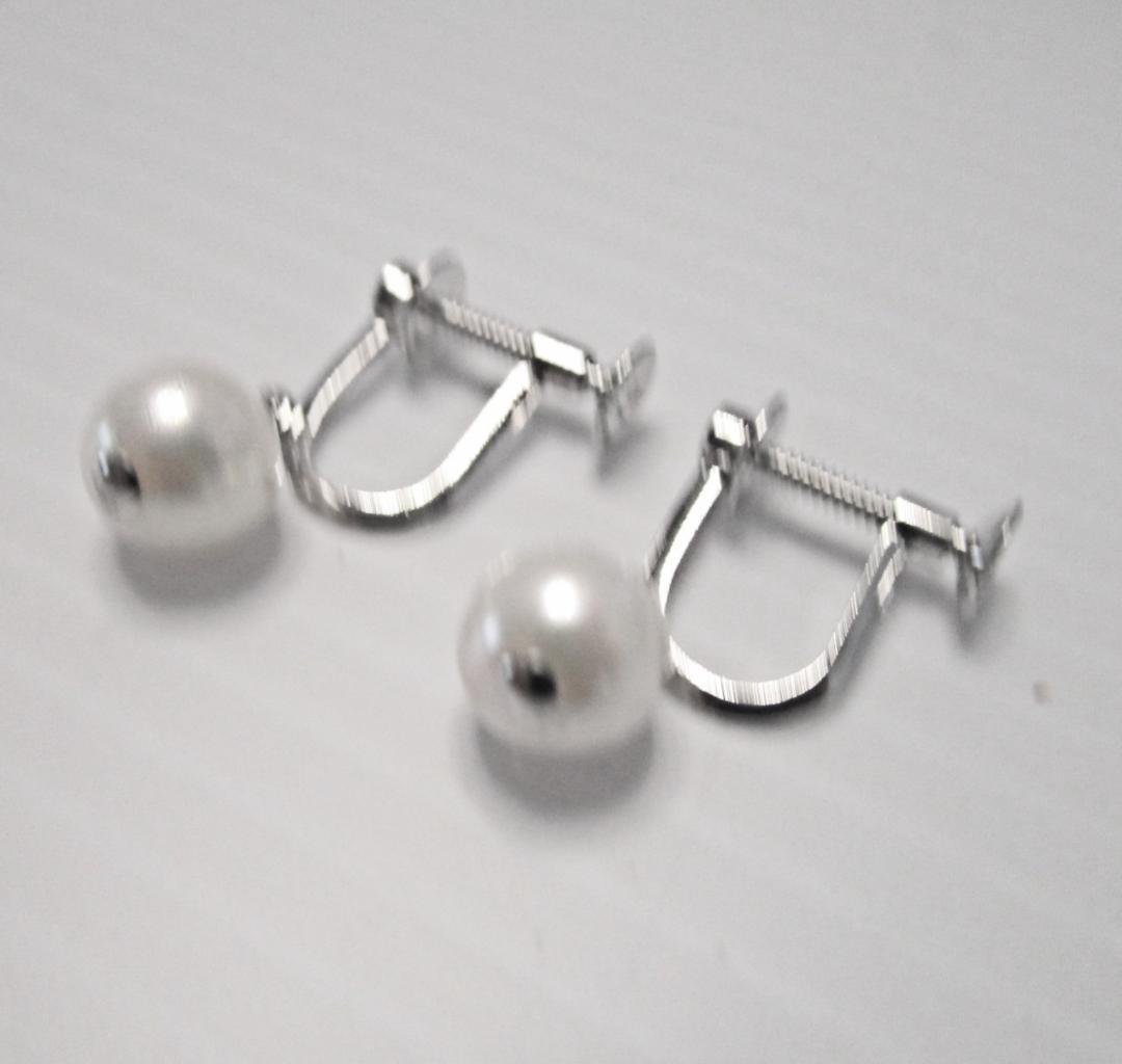 セール☆美品☆あこや本真珠ネックレス・イヤリング ６.５-７ミリ 鑑別書・ケース