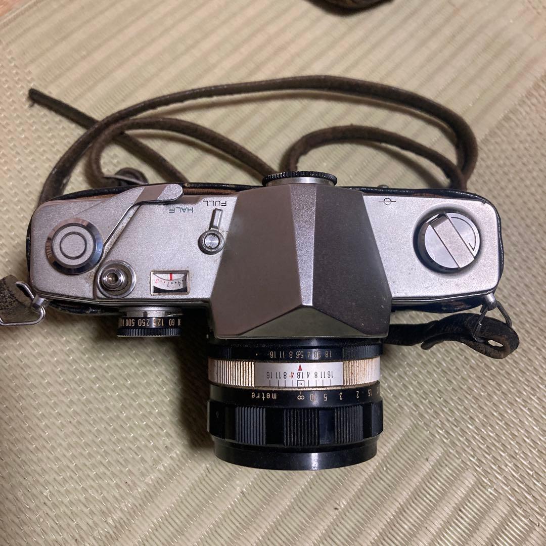 フィルムカメラ レザーケース付き