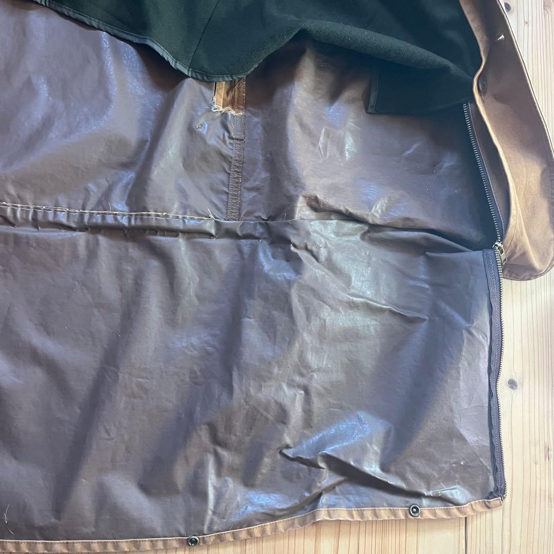 USA 80s 古着 エルエルビーン フィールドコート ダック地 XL