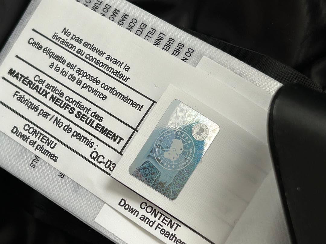 最終新品タグ付き カナダグースアームストロングフーディー