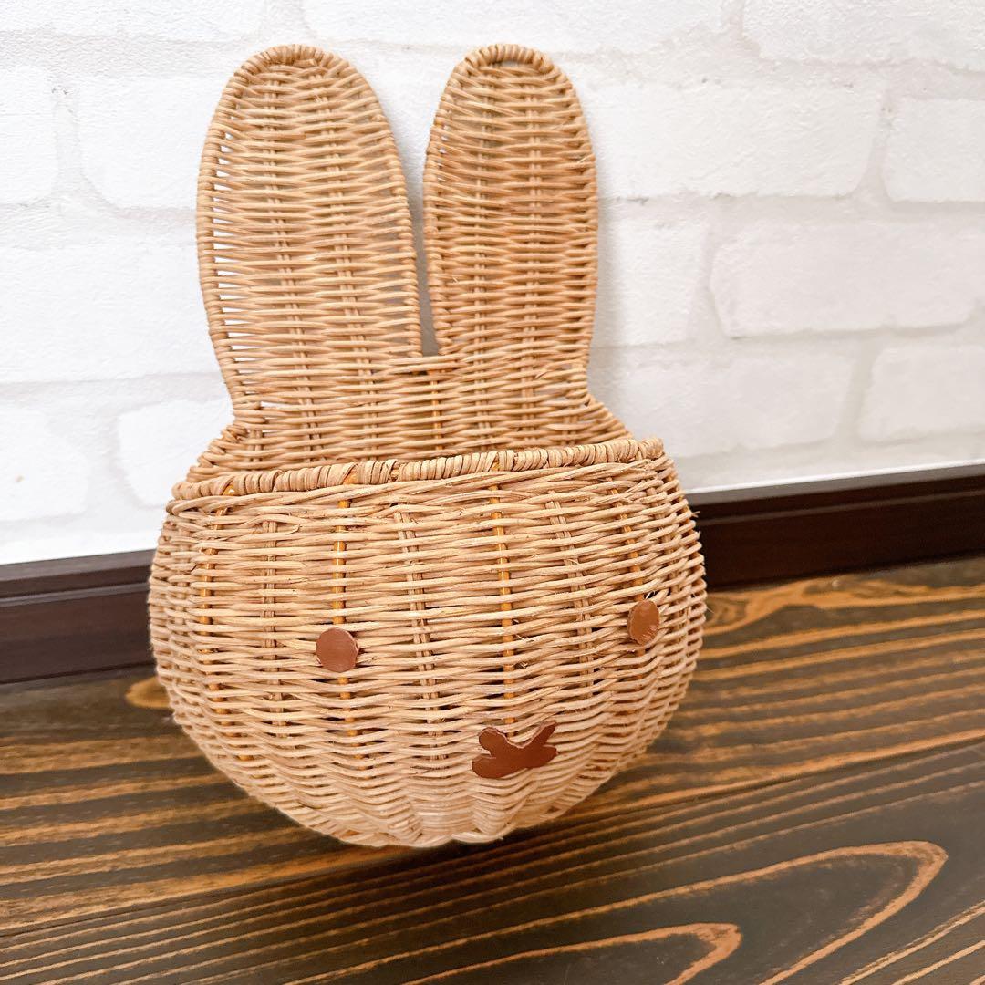 【最終お値下げ】ミッフィー　壁掛けバスケット　スタディオクリップ