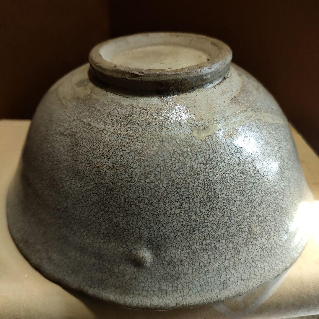 o*m様 高麗青磁茶碗　時代物　李朝　骨董アンティークNo.166