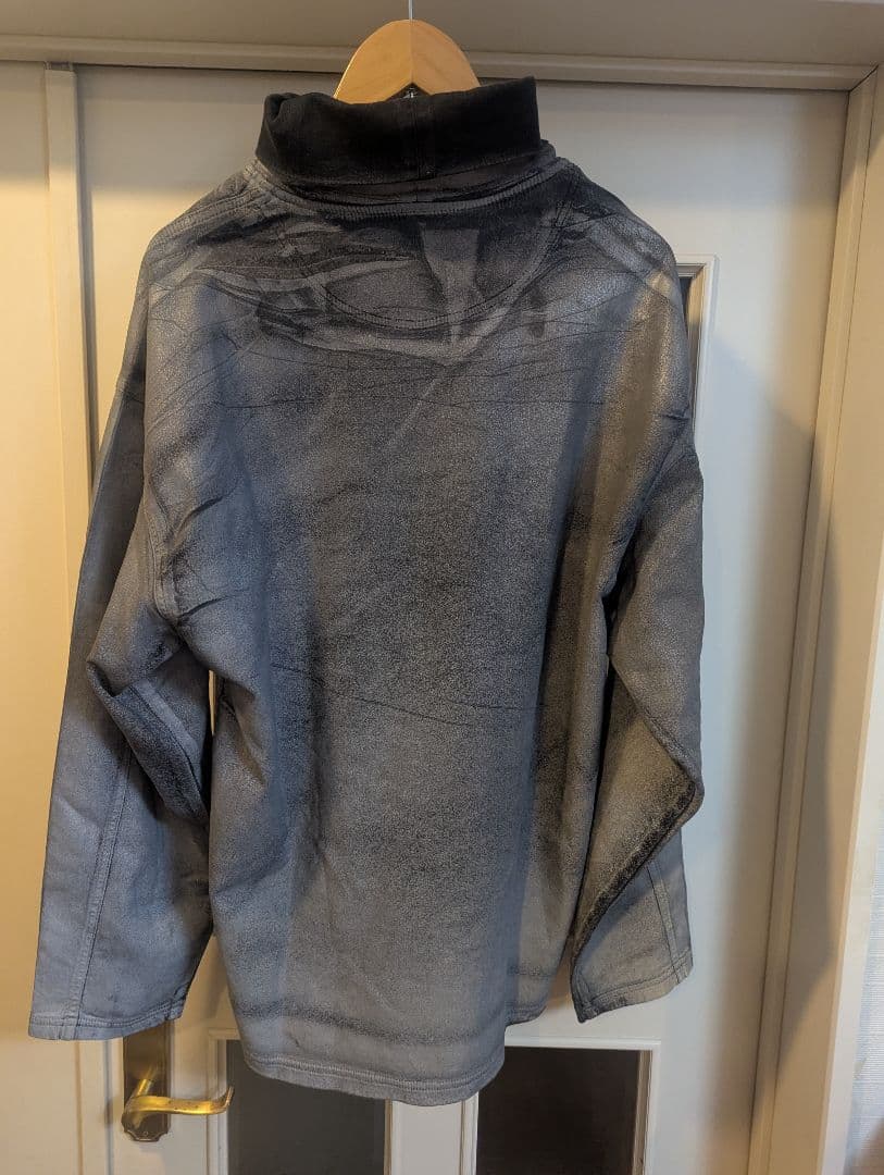 DIESEL [新品タグ付き] グレン期 特殊加工プルオーバースウェット
