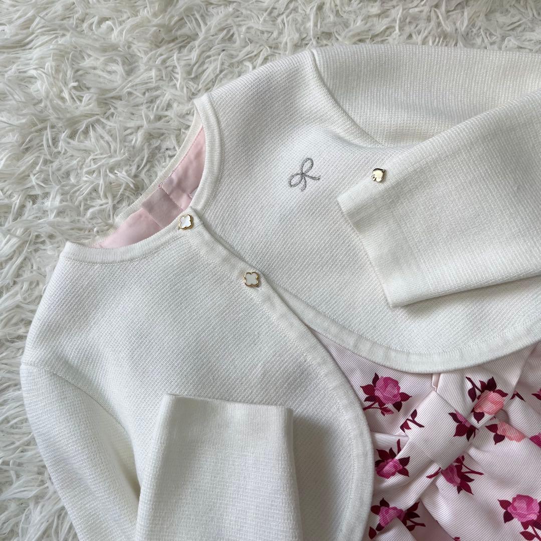 美品✨ケイトスペード　120 フォーマルセットアップ　ワンピース　ボレロ 入学式