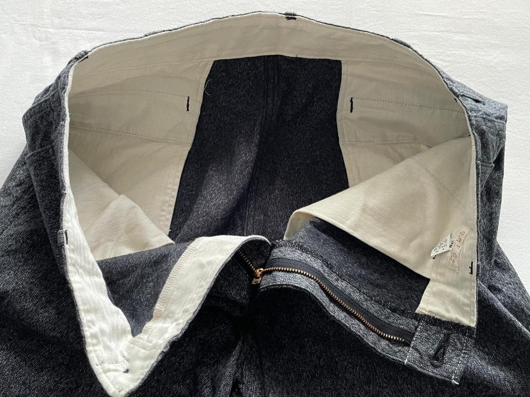 G&F Co. トラウザー パンツ ソルトアンドペッパー 36 日本製