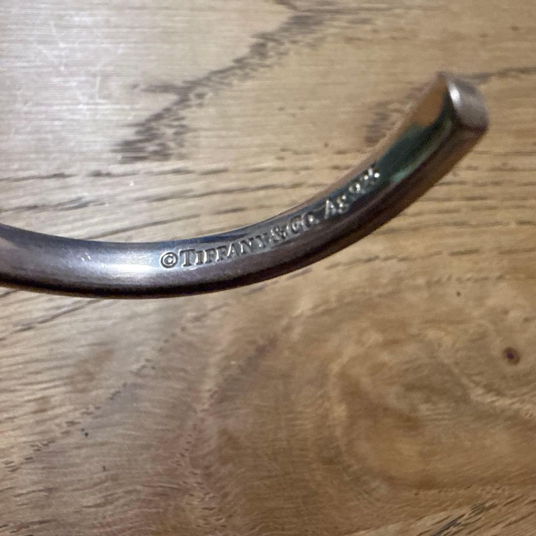 ティファニー 1837™ カフ—シルバー（ナロー） 箱付き（Sサイズ）