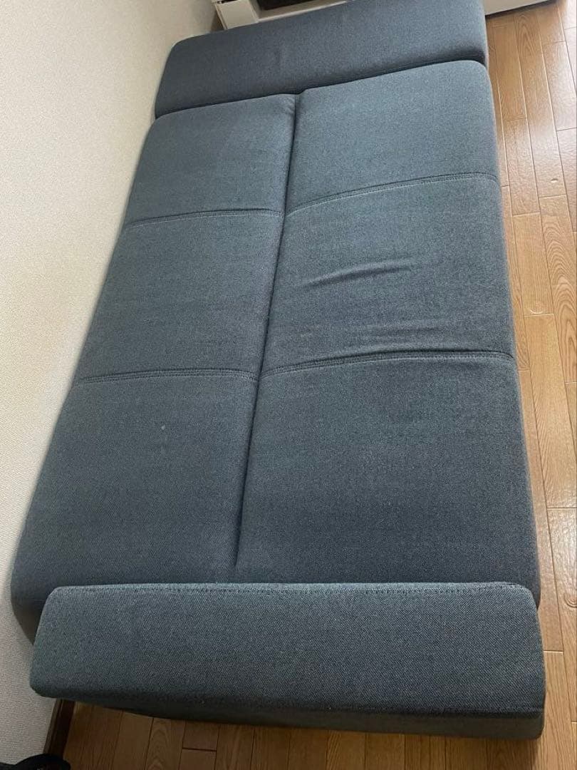 ソファベッド　ソファ　3掛けソファ　スツールつき　ニトリ　収納つき