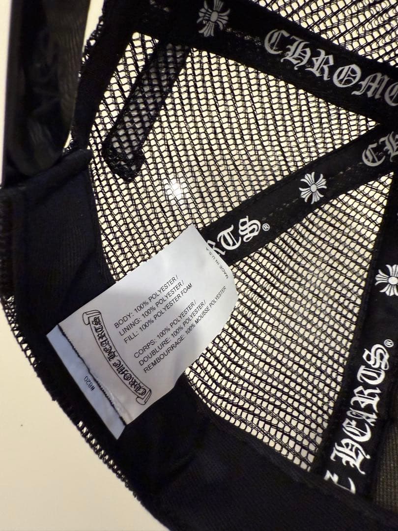 クロムハーツ　トラッカー　ハット　キャップ　新品未使用　正規品